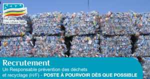 photo de déchet pour illustrer le recrutement d'un responsable prévention des déchets et recyclage